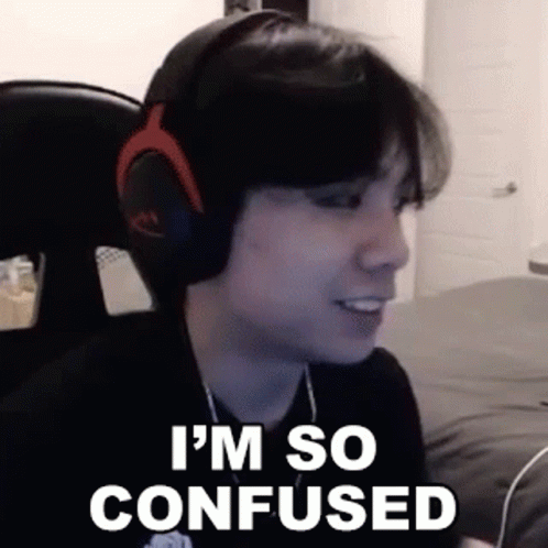 Im Confused You Feel Confused Baffled GIF