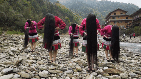 Im Cool With Long Hair GIF