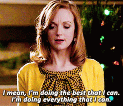 Im Doing My Part Jayma Mays GIF