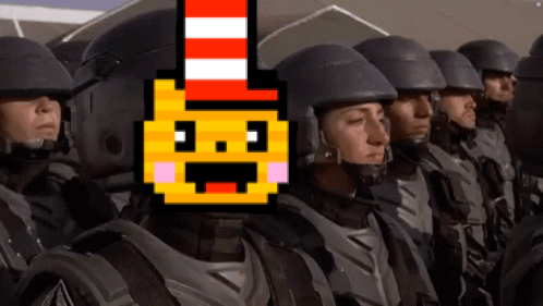 Im Doing My Part Soldiers Meme GIF