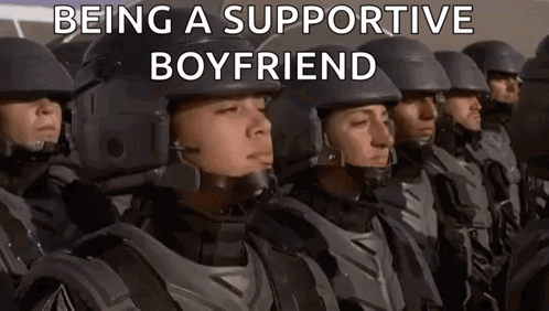 Im Doing My Part Supportive Boyfriend GIF