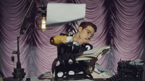 Im Done With All These Papers GIF