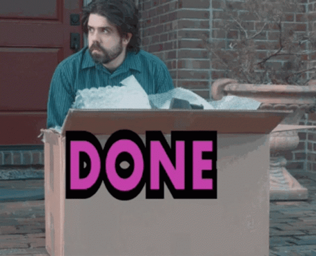 Im Done Man Pushed The Stuff GIF