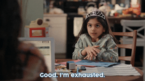 Im Exhausted Children Ruin Everything Mikayla Swaminathan GIF