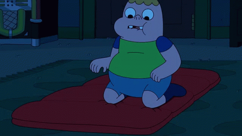 Im Exhausted Clarence Tv Series GIF