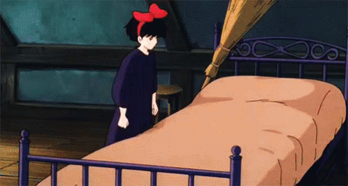 Im Exhausted Kiki Delivery Service Anime GIF