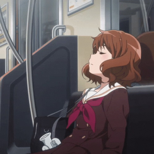 Im Exhausted Kumiko Oumae Sound Euphonium Anime GIF