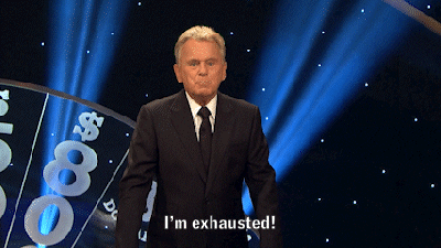 Im Exhausted Pat Sajak Wheel Of Fortune GIF