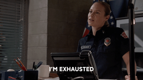 Im Exhausted Station 19 Maya Bishop GIF