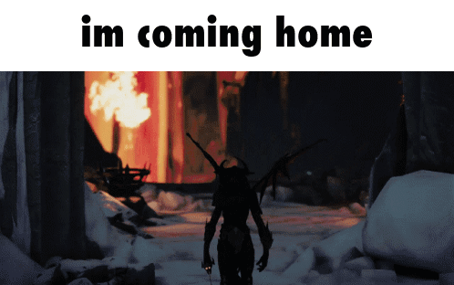 Im Going Home Metal Hellsinger GIF