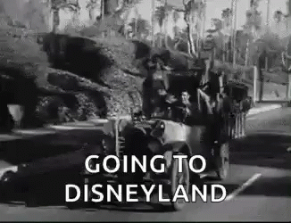 Im Going To Disney World Vintage Clip GIF