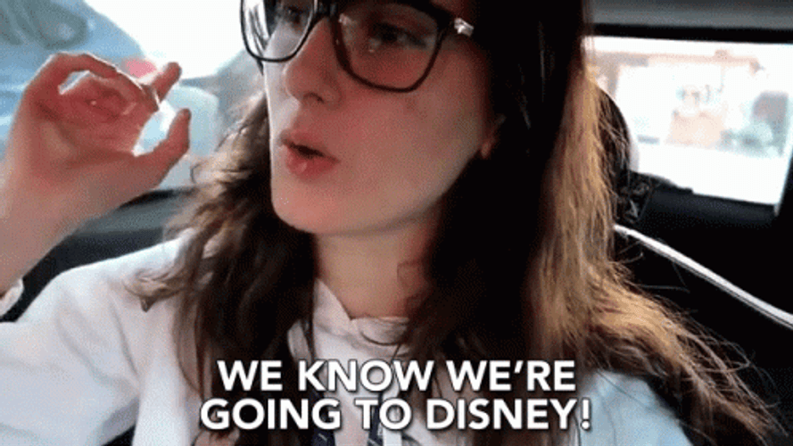 Im Going To Disney World Maddie Suun GIF