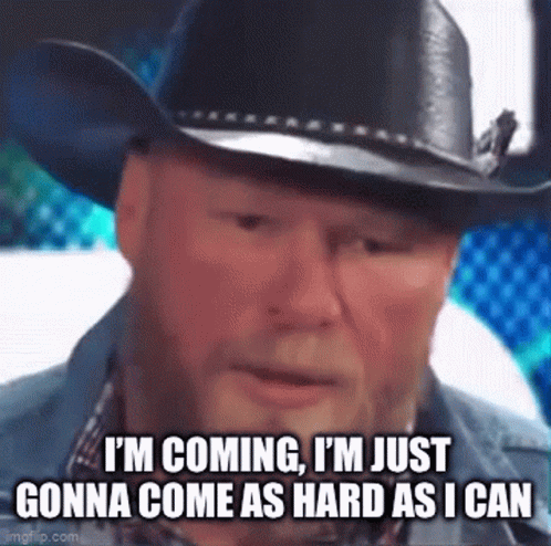 Im Gonna Come As Hard As I Can GIF