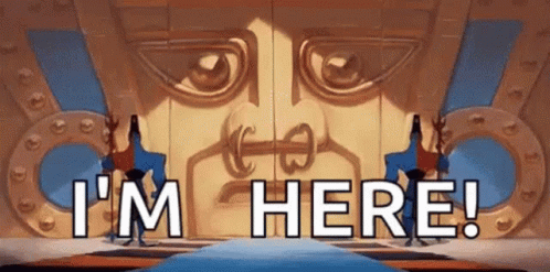 Im Here Fellas GIF