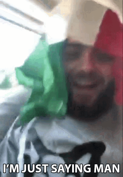 Im Just Saying Man Smiling Gif GIF