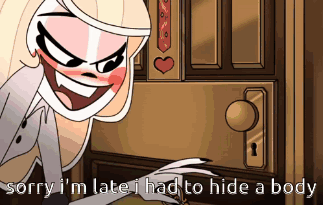 Im Late Charlie Morningstar GIF