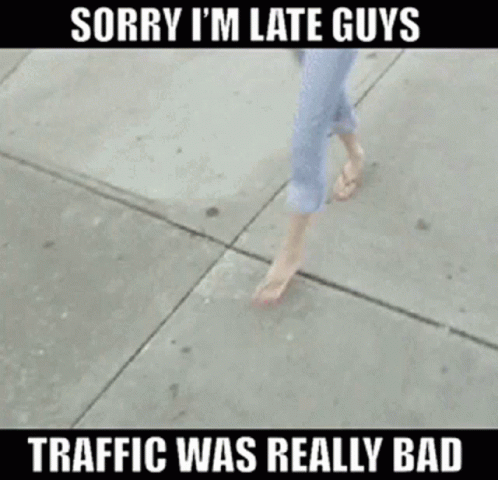 Im Late College Girl GIF