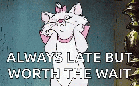 Im Late Marie Aristocat GIF