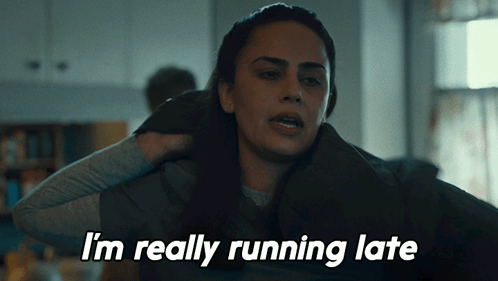 Im Late Tracy Mclusky GIF