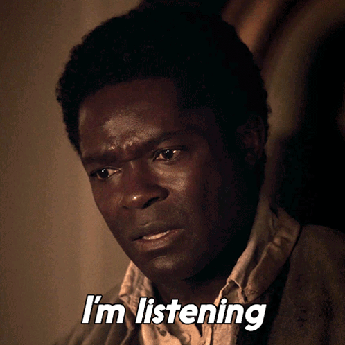 Im Listening David Oyelowo British American Actor GIF