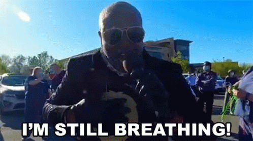 Im Not Dead Yet Ecstatic Alex Boye GIF