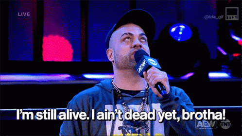 Im Not Dead Yet Eddie Kingston GIF
