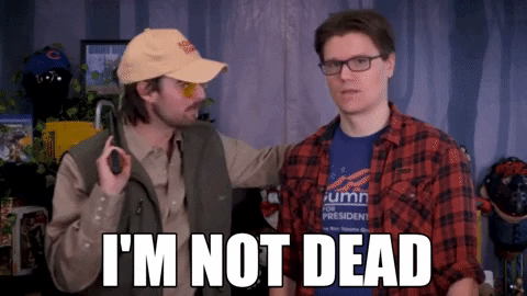 Im Not Dead Yet Happy Hostage Taker GIF