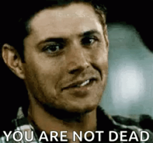 Im Not Dead Yet Jensen Ackles Thumbs Up GIF