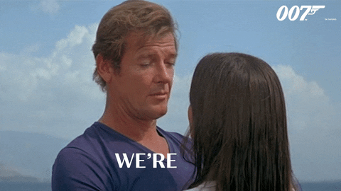 Im Not Dead Yet Roger Moore Agent 007 GIF