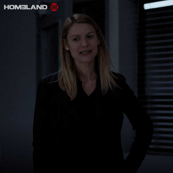 Im Not Leaving Claire Danes Homeland GIF