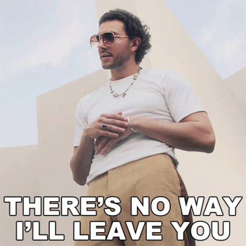 Im Not Leaving Majid Jordan GIF
