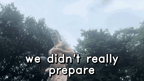 Im Not Ready Frantic Basketball Player GIF