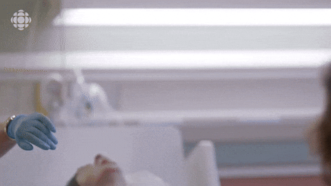 Im Not Ready Freaking Out Giving Birth GIF