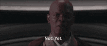 Im Not Ready Mace Windu Star Wars GIF