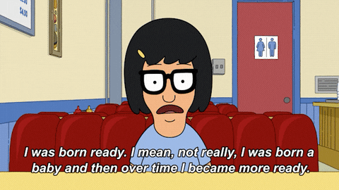 Im Not Ready Tina Belcher Bob's Burgers GIF