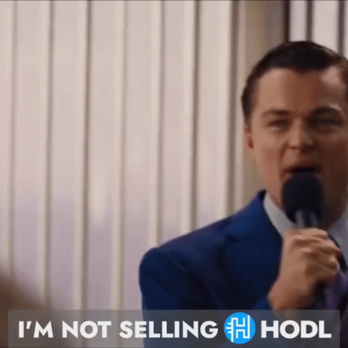 Im Not Selling Hodl Leonardo Dicaprio GIF