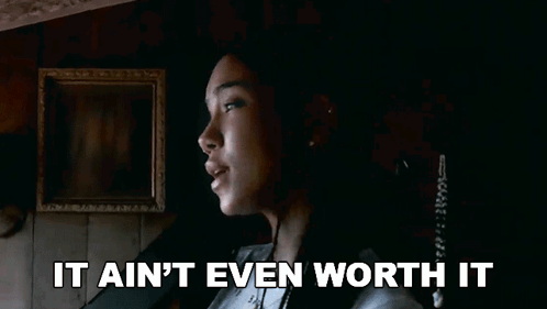 Im Not Worthy Jhene Aiko GIF