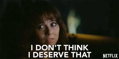 Im Not Worthy Linda Cardellini GIF