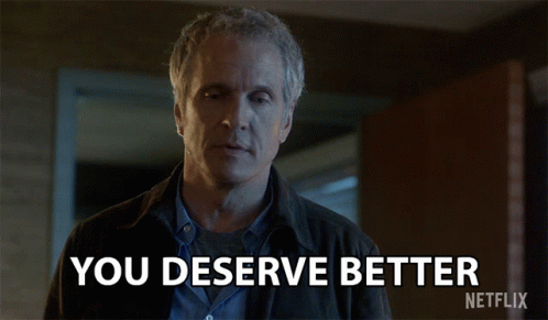Im Not Worthy Patrick Fabian GIF