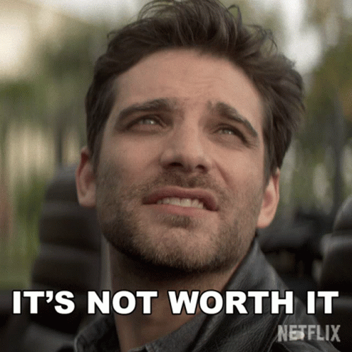Im Not Worthy Rod Hardaway GIF