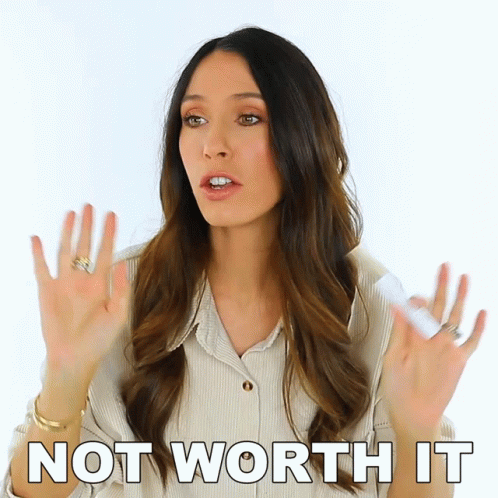 Im Not Worthy Shea Whitney GIF
