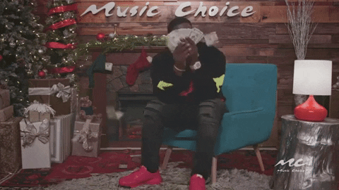 Im Rich Black Guy Tossing Money GIF