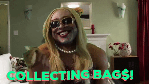 Im Rich Saucy Queer Fanning Bills GIF