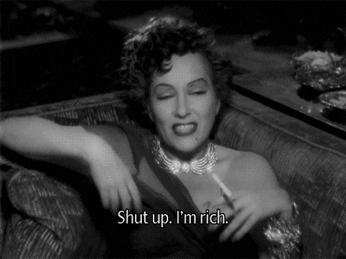 Im Rich Vintage Gloria Swanson GIF