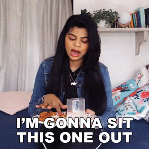 Im Sat Girl Talking GIF