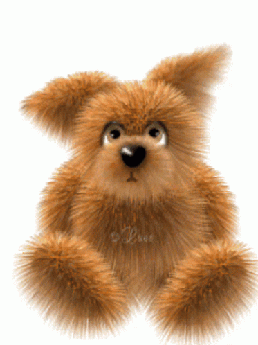 Im Sat Teddy Bear GIF