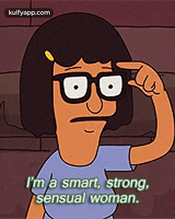 Im Smart Tina Belcher GIF