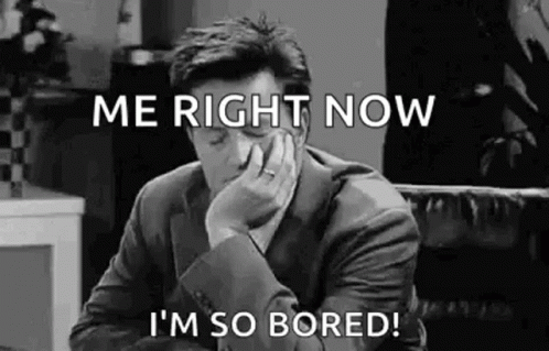 Im So Bored Sleepy GIF