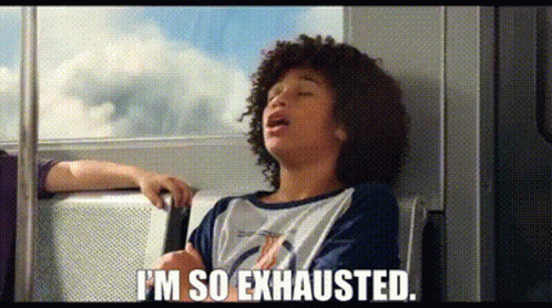 Im So Exhausted GIF