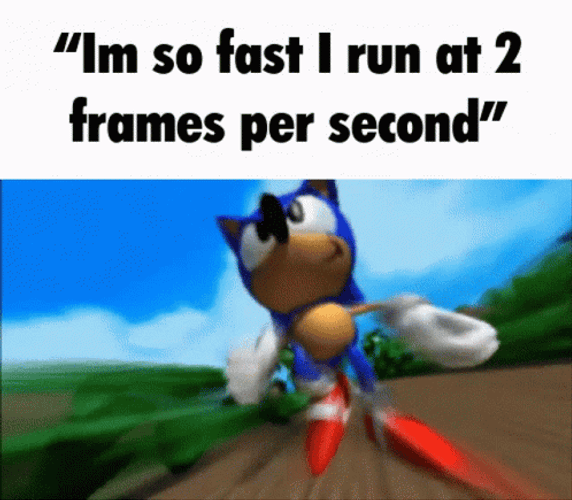 Im So Fast Run GIF